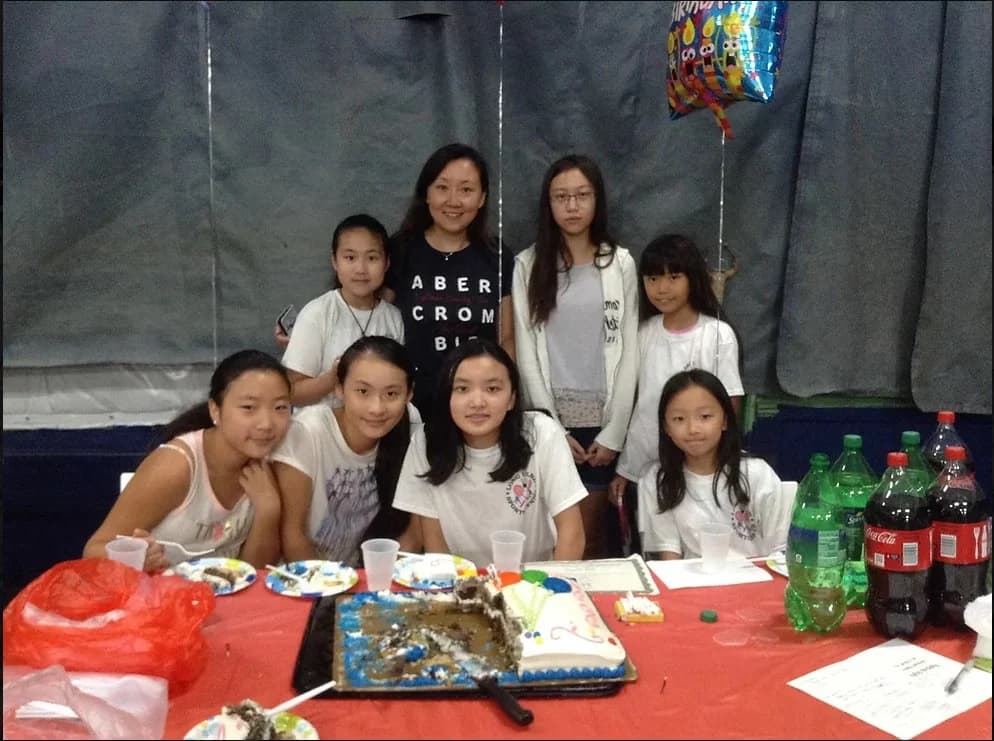Birthday party group at Long Island Sports Center