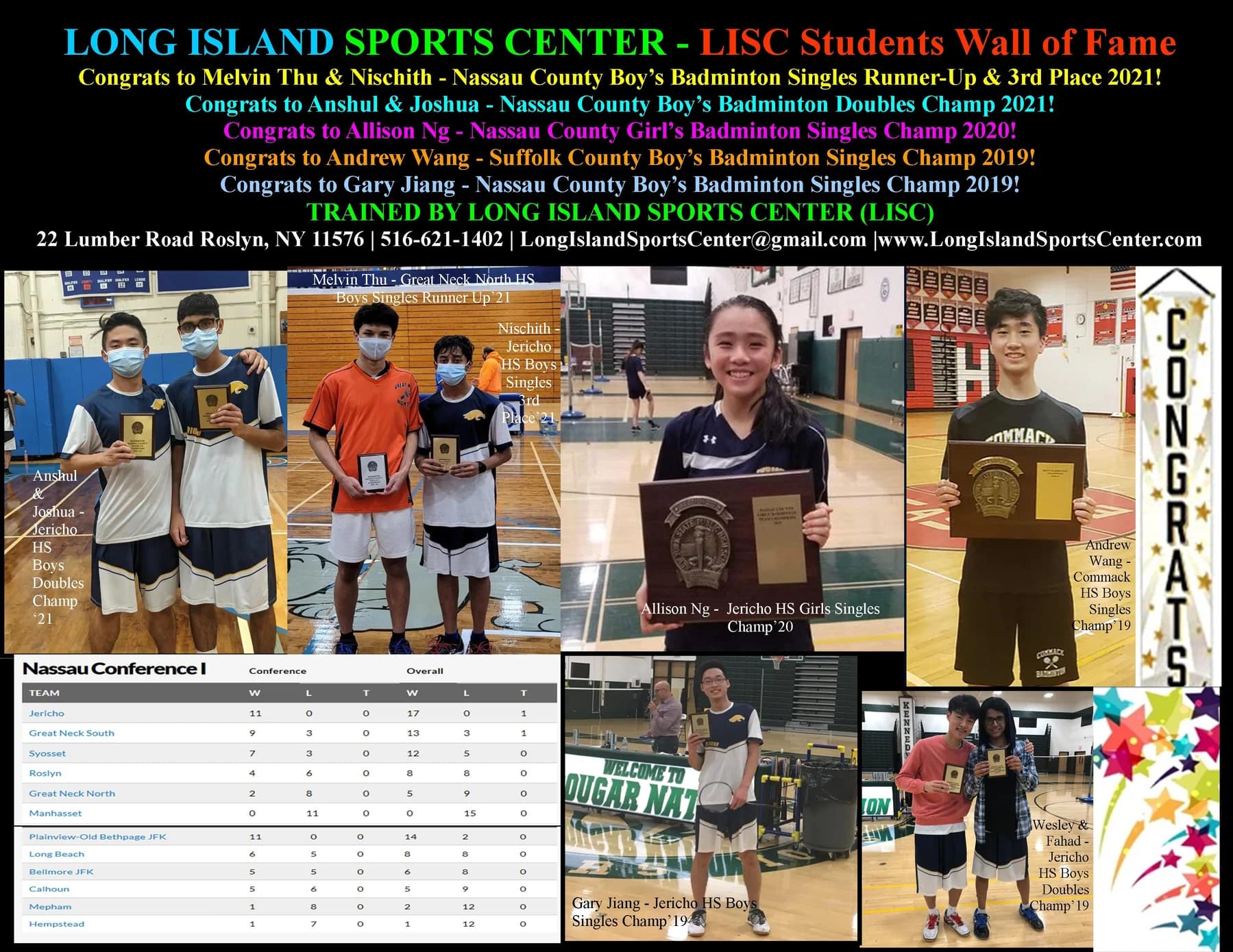 LISC students wall of fame